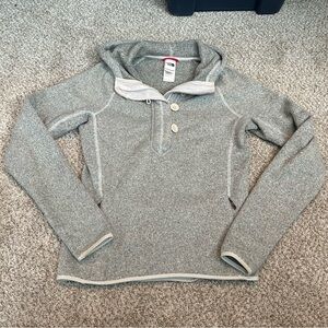 The North Face Gray Fleece Jacket